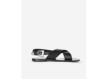Sandales En Cuir Noir black