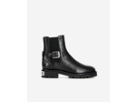 Bottines chelsea en cuir noires black