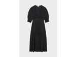 Robe midi cintrée en satin - POLY