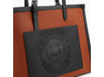 Grand sac cabas Le 125 en cuir grainé