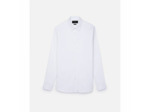Chemise en popeline stretch white