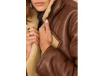 Manteau FOLIO en cuir