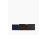 Portefeuille horizontal zippé 2 volets Charles en cuir grainé