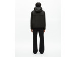 Parka courte à capuche noire black