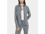 Chemise à carreaux vichy black white