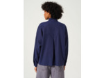Chemise bleu indigo