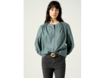 Blouse bleu de gris