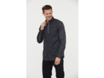 Chemise micro rayée détails unis