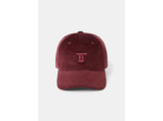 Casquette Carole Bordeaux en Coton