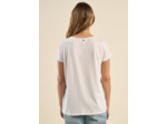 Tee-shirt col V manches courtes