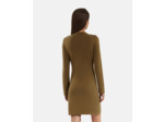 Robe Details Brandebourg kaki