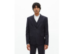 Veste de costume en laine bleu marine bleu
