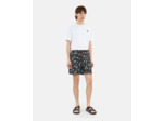 Short De Bain Imprimé black