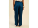 Pantalon large en satin