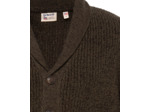 Cardigan en maille côtelée à col châle