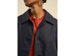 Trench court ample en coton
