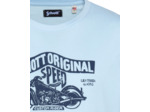 T-shirt imprimé logo moto vintage