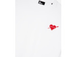 T-shirt avec flocage cœur blanc white
