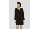 Robe Rhonda Noir en Polyester