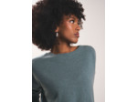Pull col bateau 100% cachemire