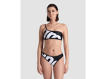 Maillot de bain 2 pièces arena Logo Single Shoulder pour femmes