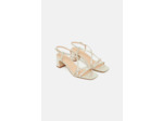 Sandales alys en cuir naturel