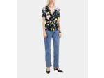 Top Manches Courtes Noue light pink / dark navy
