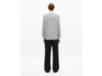 Chemise à fines rayures blanche et noire black white