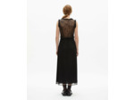 Robe longue decollete black