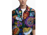 Chemise À Manches Courtes En Tissu – Homme