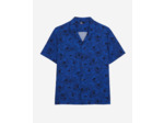Chemise A Manches Courtes blue