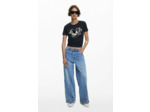 T-Shirt À Manches Courtes En Maille – Femme