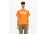 T-shirt manches courtes avec print orange