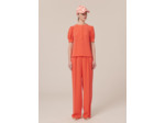 Blouse Tourterelle Corail en Polyester