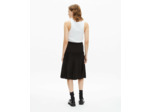 Jupe midi plissee black