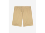 Short a taille elastique beige