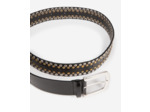 Ceinture en cuir avec studs black