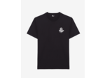 T-shirt manches courtes broderie skull black
