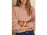 Pull côtelé en 100% cachemire 6 fils BRUCE