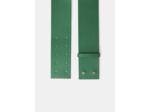 Ceinture Lauren Vert en Cuir De Vachette
