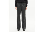 Pantalon large en flanelle gris foncé grey