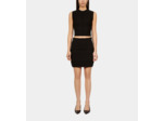 Jupe Courte Noire En Maille black