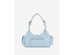 Sac amelia en cuir light blue