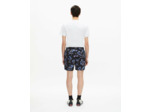 Maillot de bain imprime fleurs black blue