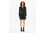 Robe courte en maille noire black