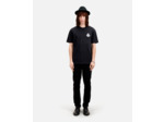 T-shirt manches courtes broderie skull black