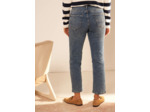 Jean taille haute cinq poches