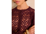 Chemisier brodé CAMOMILLE en coton