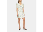 Robe Courte Imprimée Avec Fronces light blue/white