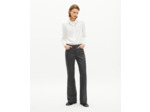 Pantalon tailleur bootcut en laine gris foncé black